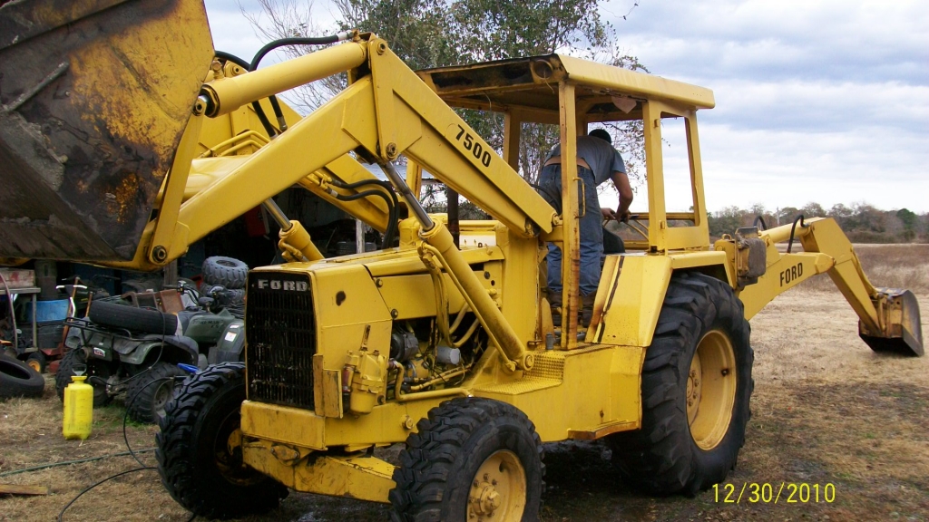 Ford 7500 Backhoe Parts